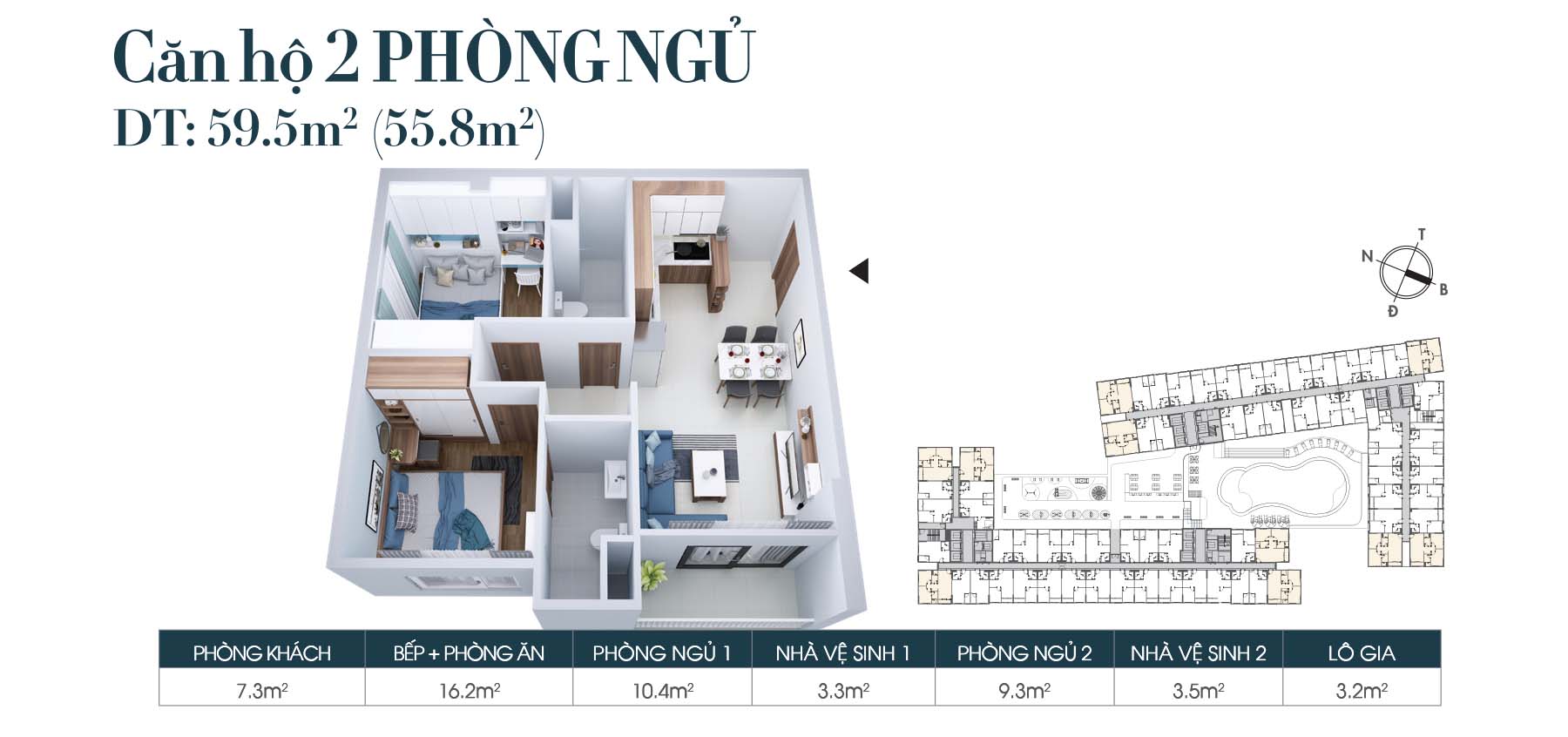 Cần bán Căn hộ chung cư dự án Căn hộ Legacy Central, Diện tích 45m², Giá 1050 Triệu 6