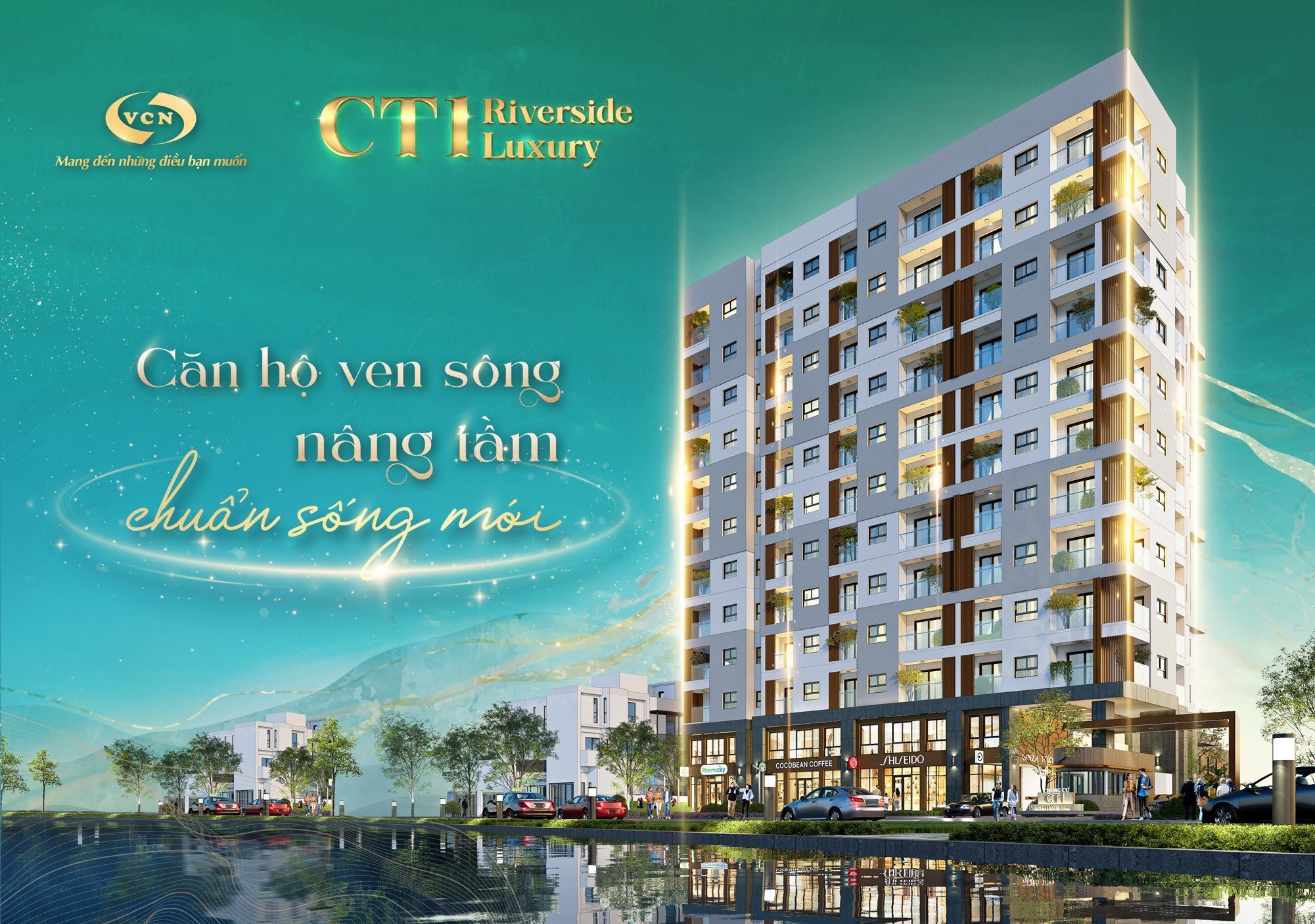 Chính thức mở bán căn hộ VCN CT1 Riverside Luxury Nha Trang, sở hữu lâu dài