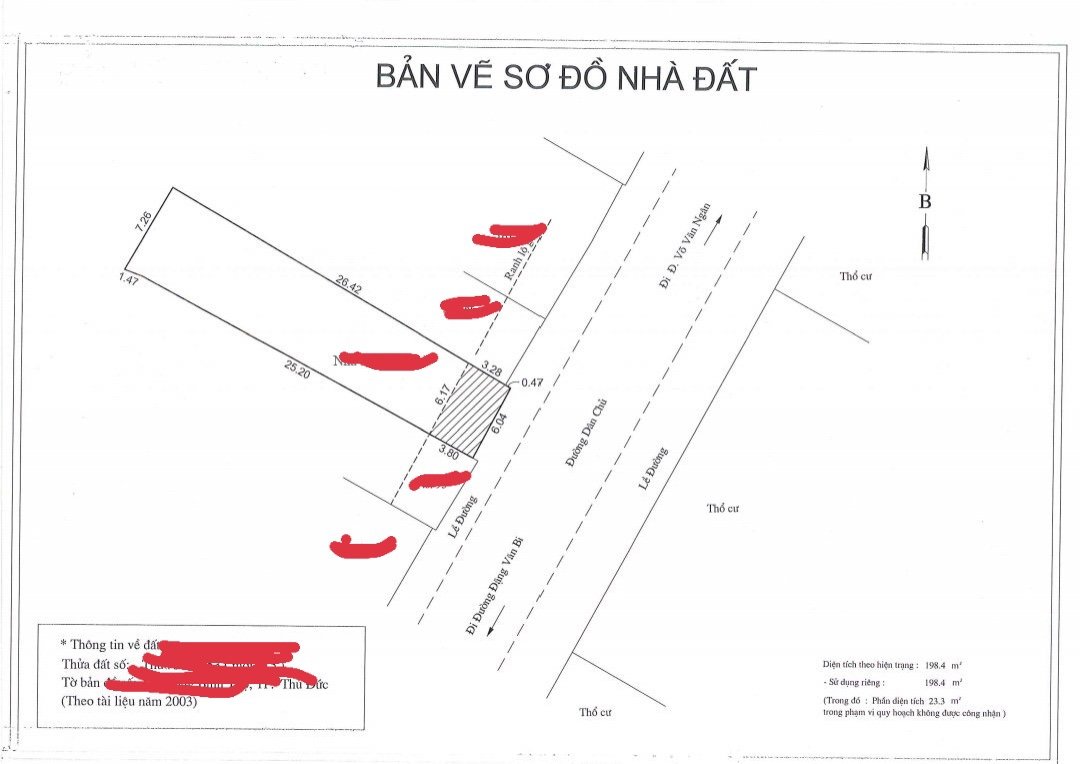 Cần bán Nhà mặt tiền đường Dân Chủ, Phường Bình Thọ, Diện tích 200m², Giá Thương lượng 2