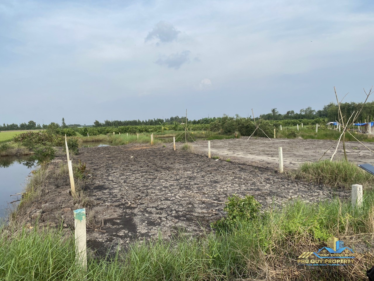 Bán đất vườn 500m2 tại huyện Thủ Thừa, Long An