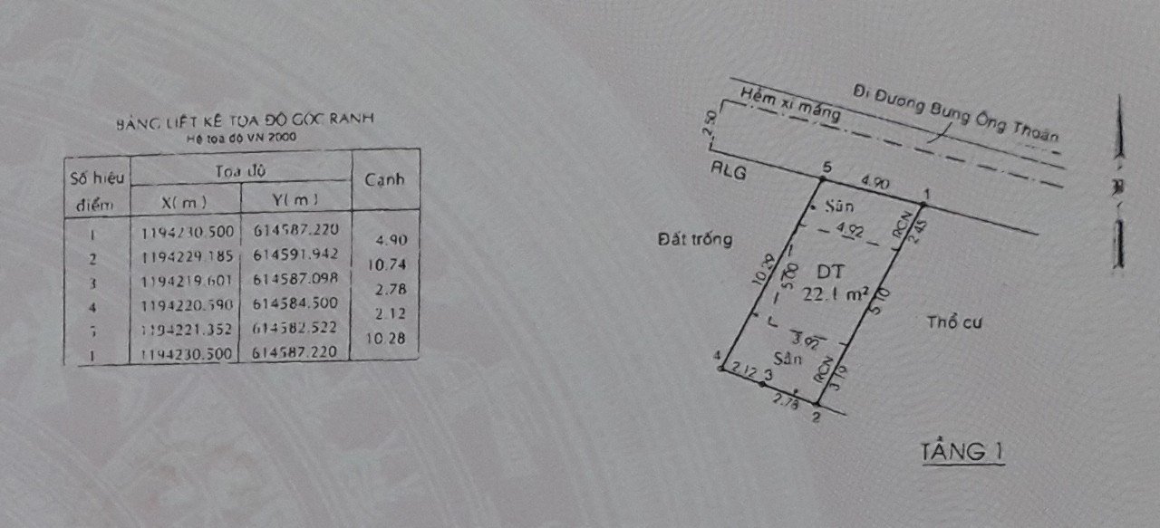 Cần bán Đất đường Bưng Ông Thoàn, Phường Phú Hữu, Diện tích 50m², Giá Thương lượng 2