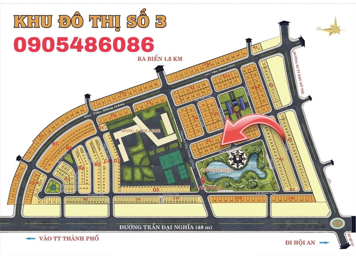 Cần bán Đất dự án Khu đô thị số 3 Điện Nam Điện Ngọc, Diện tích 250m², Giá 3750 Triệu/m² 4