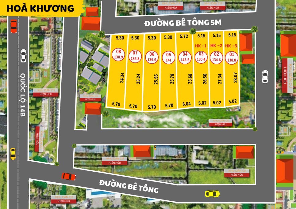 Cần bán Đất đường 14B, Xã Hòa Phong, Diện tích 125m², Giá Thương lượng