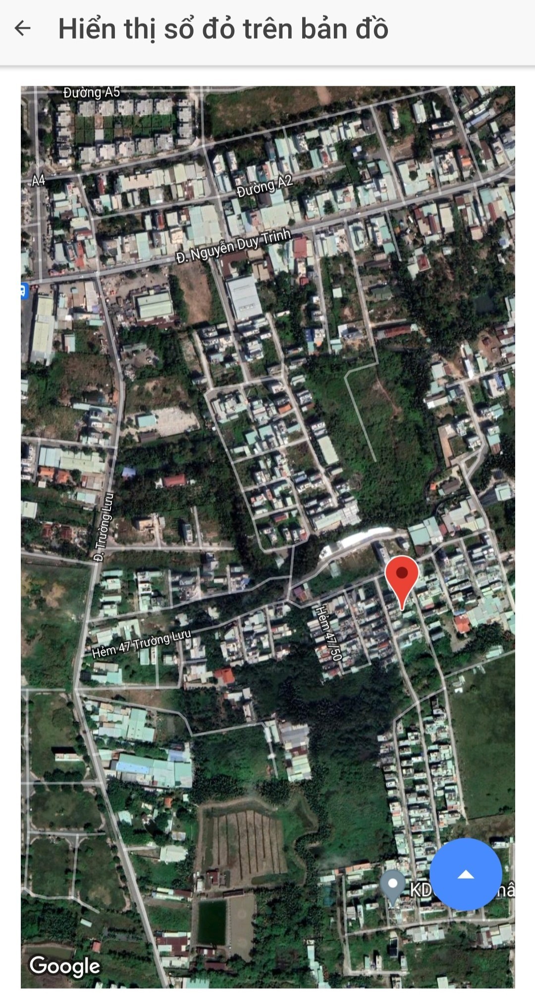 Bán đất Quận 9 đường Trường Lưu gần chợ Long Trường TP Thủ Đức (58m2) 3 tỷ 5