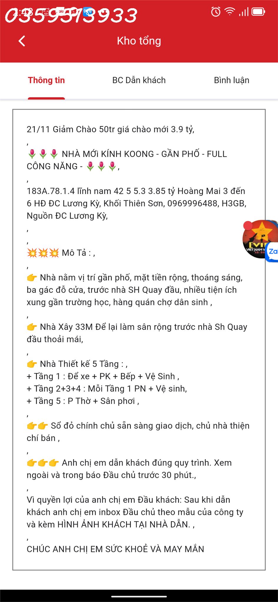 [LĨNH NAM] - 3 TỶ XX - NHÀ MỚI KOONG- 5 TẦNG - GẦN PHỐ - FULLCÔNG NĂNG