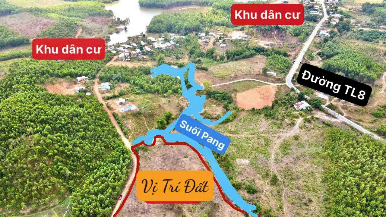 Bán đất Khánh Bình giá rẻ giáp suối gần Tỉnh Lộ 8 6