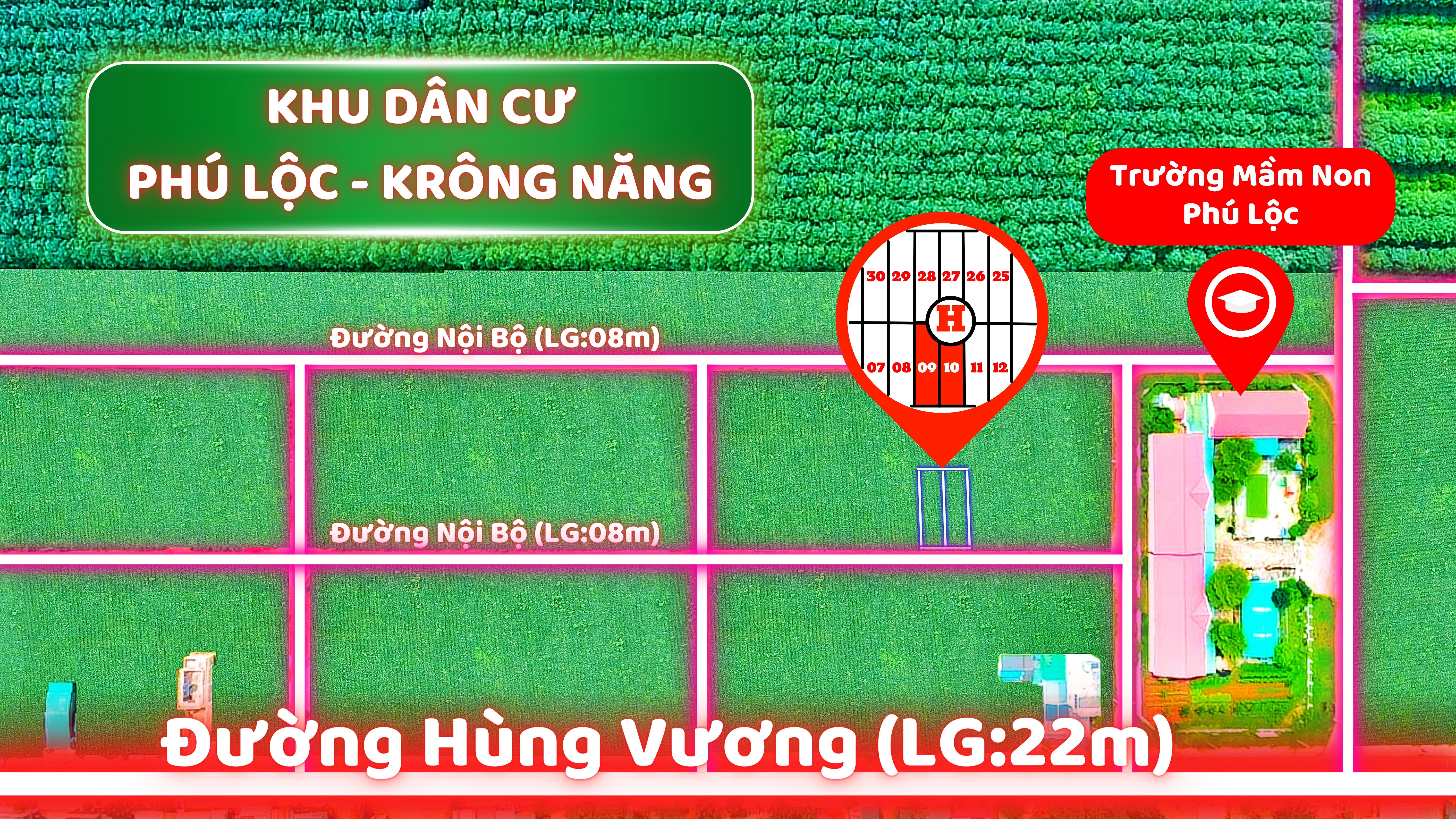 Cần bán Đất đường Hùng Vương, Xã Phú Lộc, Diện tích 132m², Giá 0660 Triệu 6