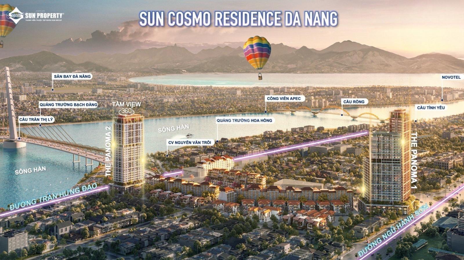 Cần bán Căn hộ chung cư dự án Sun Cosmo Residence, Diện tích 50m², Giá 3.2 Tỷ 3