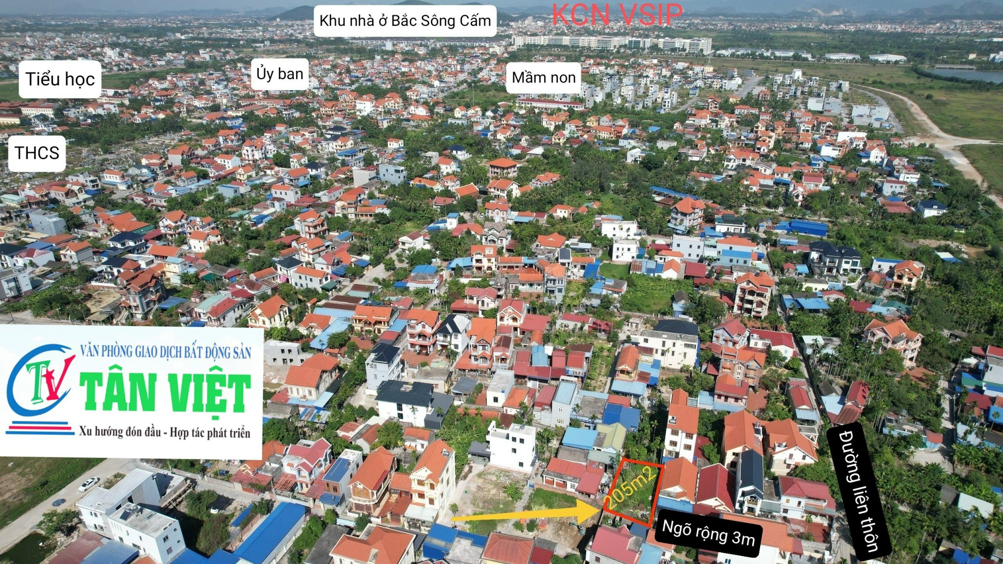 Cần bán Đất đường 359, Xã Dương Quan, Diện tích 205m², Giá 3.286.000.000 Tỷ 2