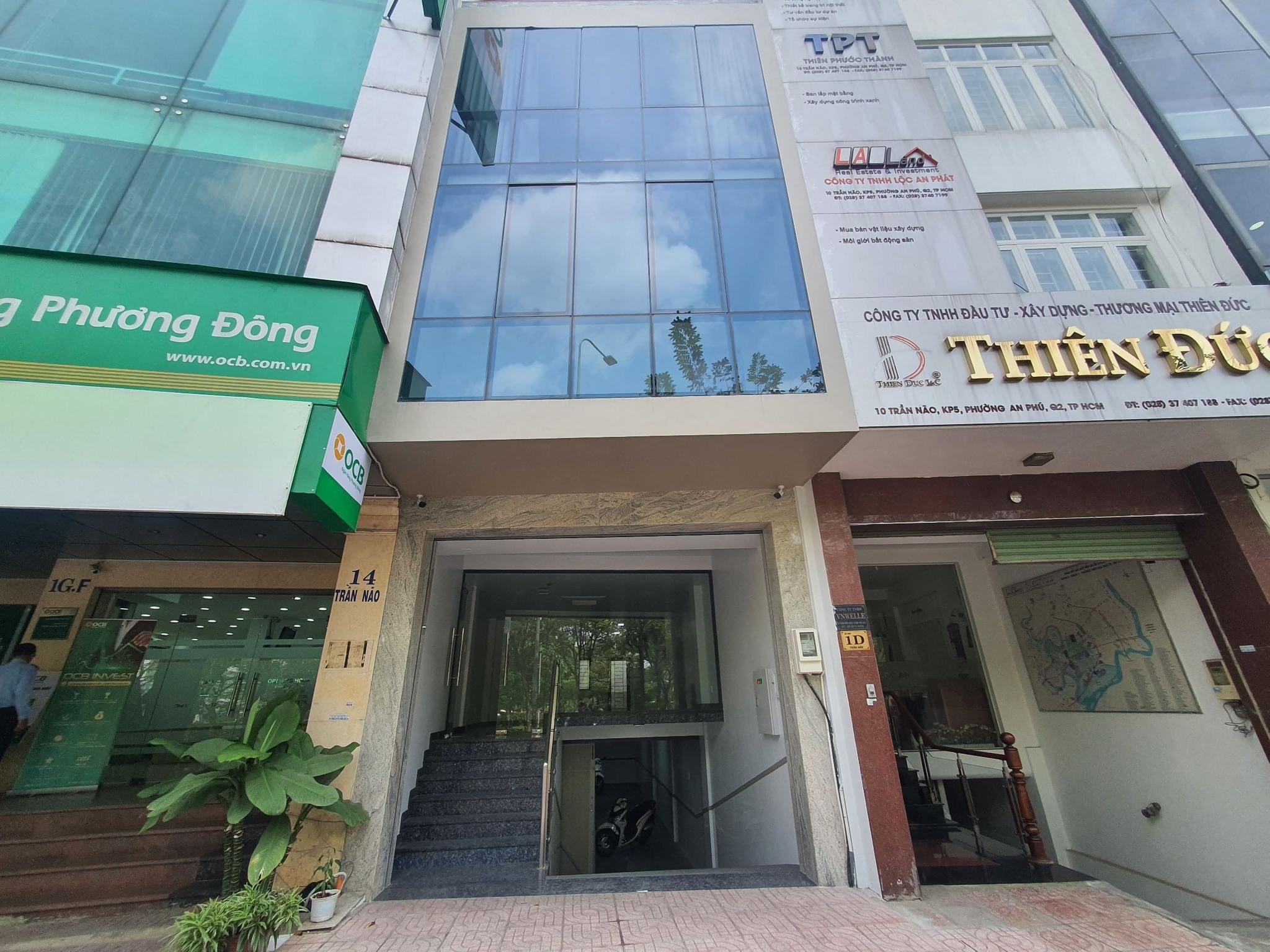Cho thuê Nhà mặt tiền đường Trần Não, An Phú, Diện tích 250m², Giá 65 Tr/th