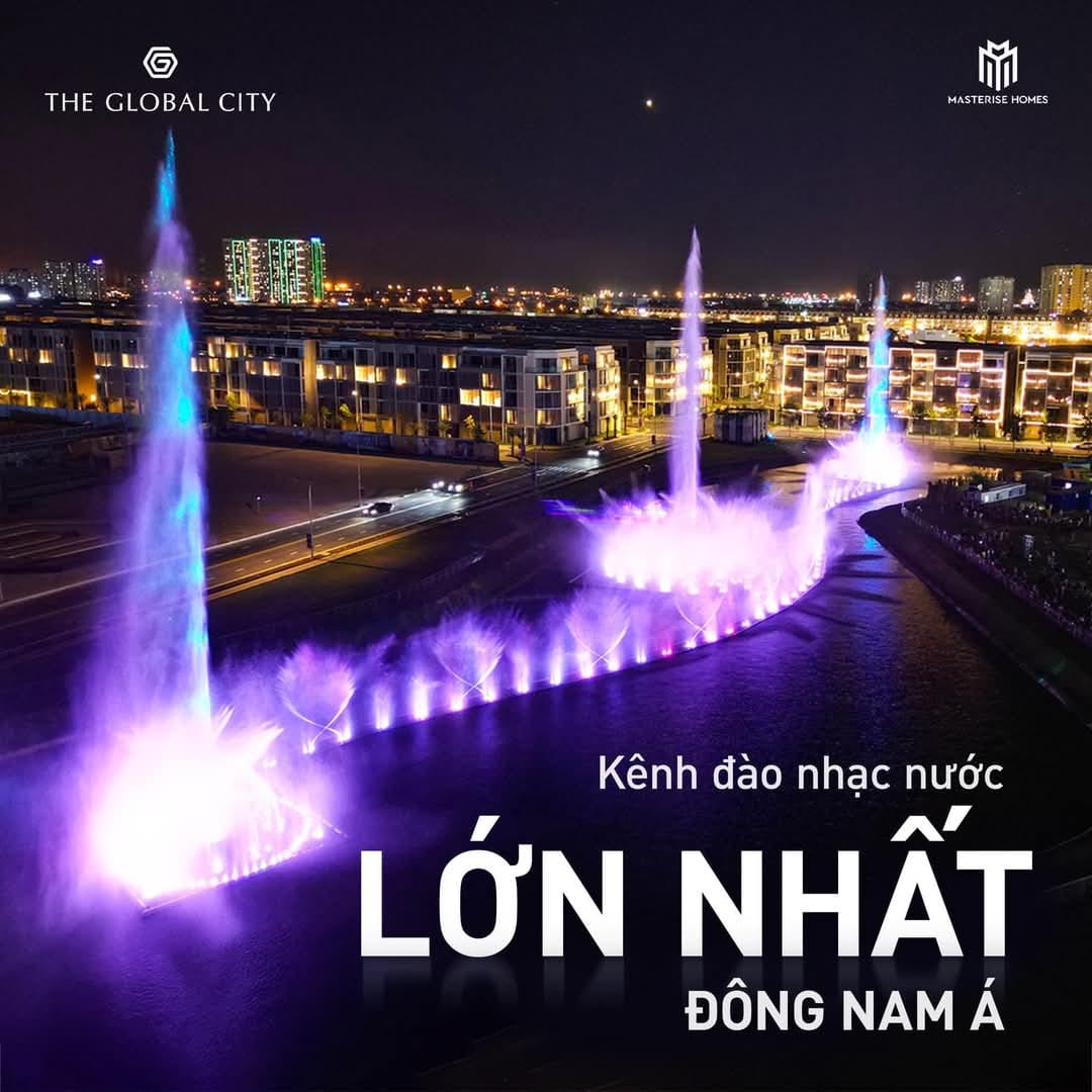 Căn hộ Global City Mở bán đợt 2 - Siêu phẩm Đối Diện TTTM lớn nhất Miền Nam và Kênh Đào Nhạc Nước 4