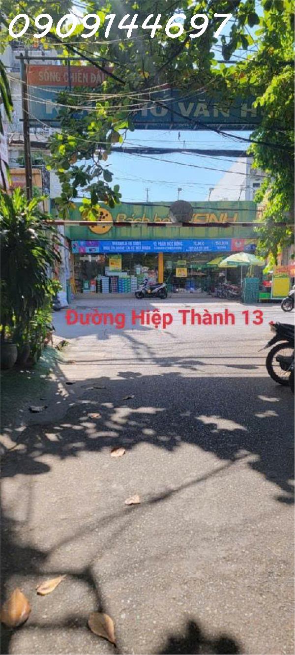 Bán gấp Nhà 3 tầng MT đường Bạch Dương (chợ Hiệp Thành), phường HT, Q12, dt 97,5m2 (6,5mx15m) Giá 4