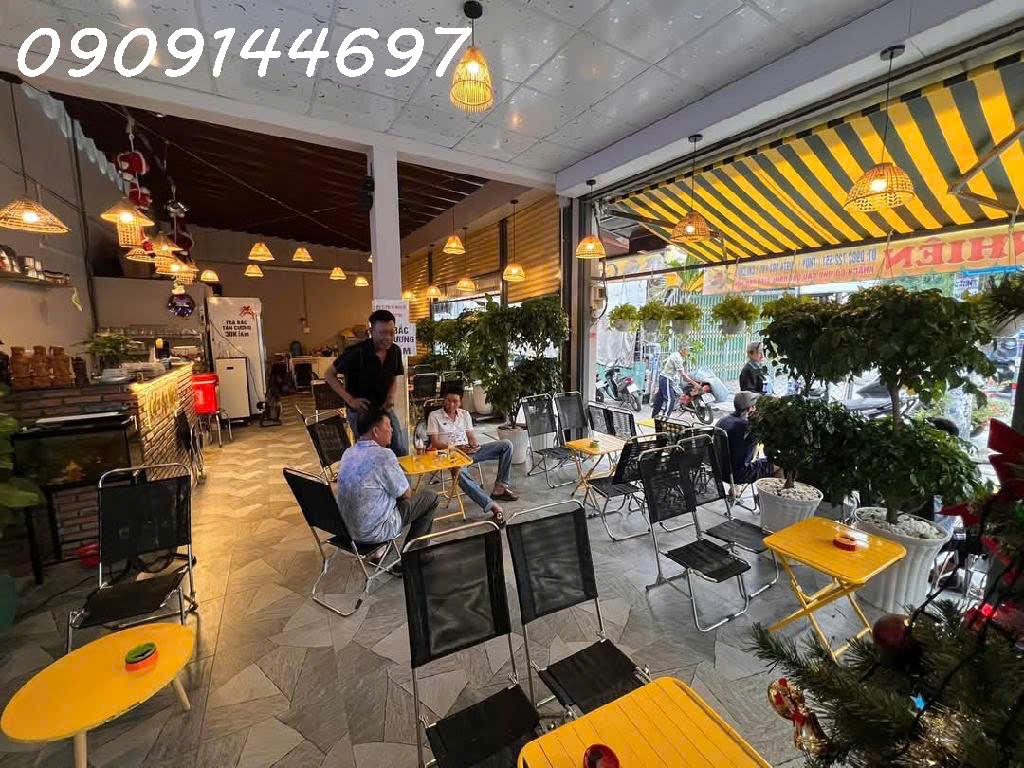 Quán CAFE góc 2 Mặt tiền đường NGUYỄN THỊ KIỂU, phường TÂN THỚI HIỆP, Q12, dt 192m2 (6,2mx18m). 2