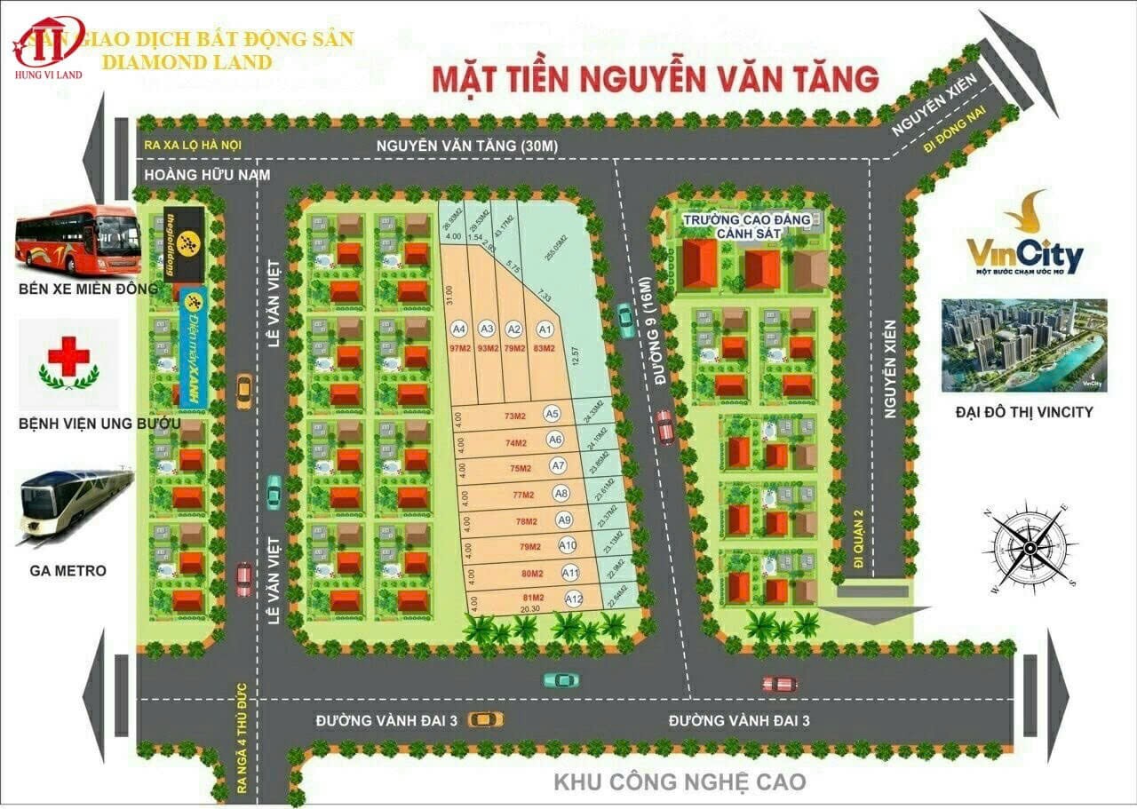 Cần bán Đất Phường Long Thạnh Mỹ, Quận 9, Diện tích 150m², Giá 39 Tỷ