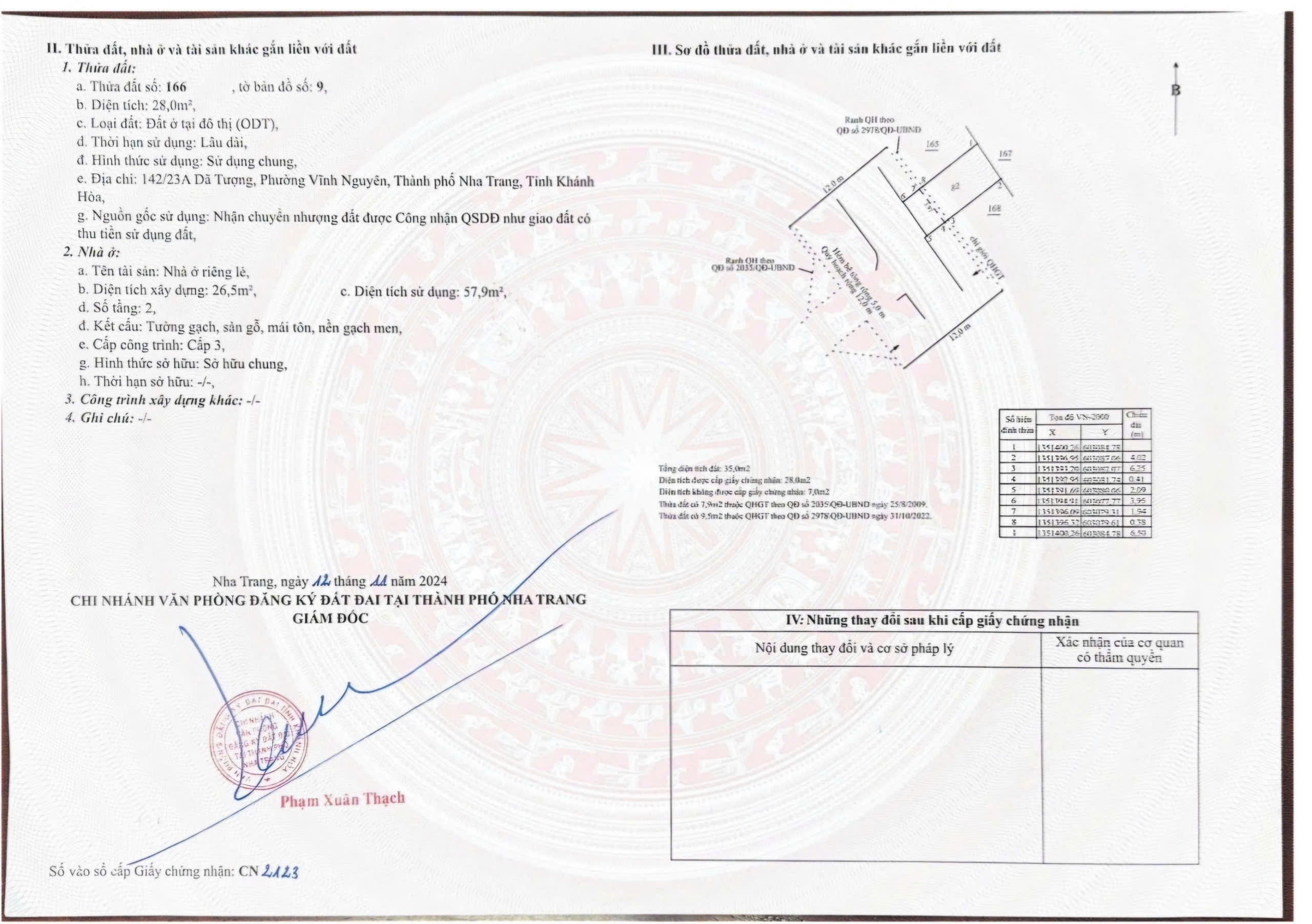 Nhà Đẹp 1 trệt 1 lầu ngay đường Hoàng Diệu - Cách Biển Trần Phú - Nha Trang tầm 500M