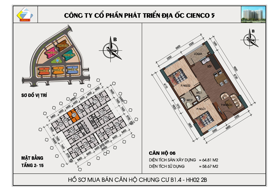 Bán Gấp Căn Hộ View Hồ – Giá Tốt Nhất Khu Chung Cư Thanh Hà 3
