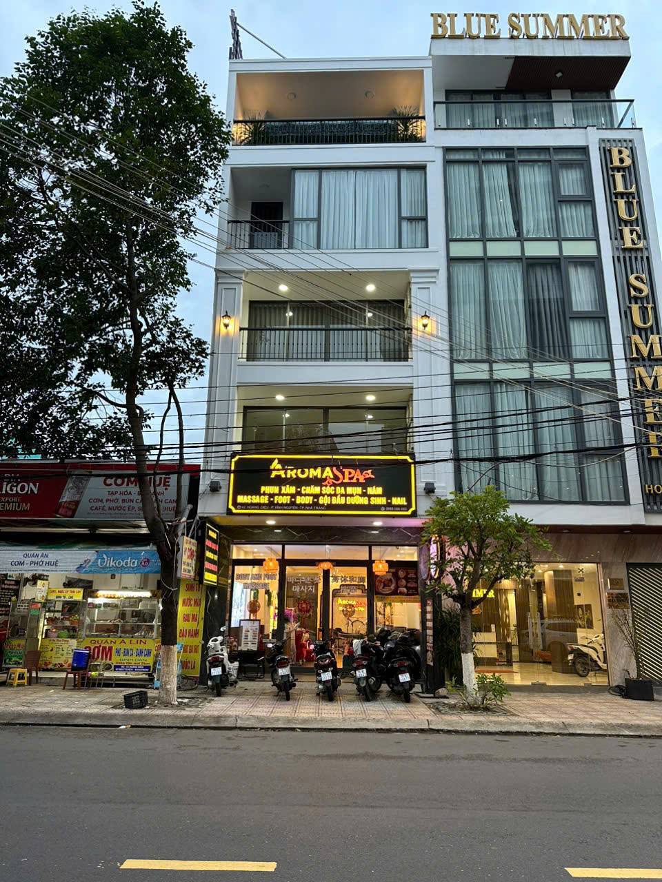 BÁN NHÀ 5 TẦNG MẶT TIỀN ĐƯỜNG HOÀNG DIỆU, NHA TRANG, DÒNG TIỀN CHO THUÊ 30TR/THÁNG