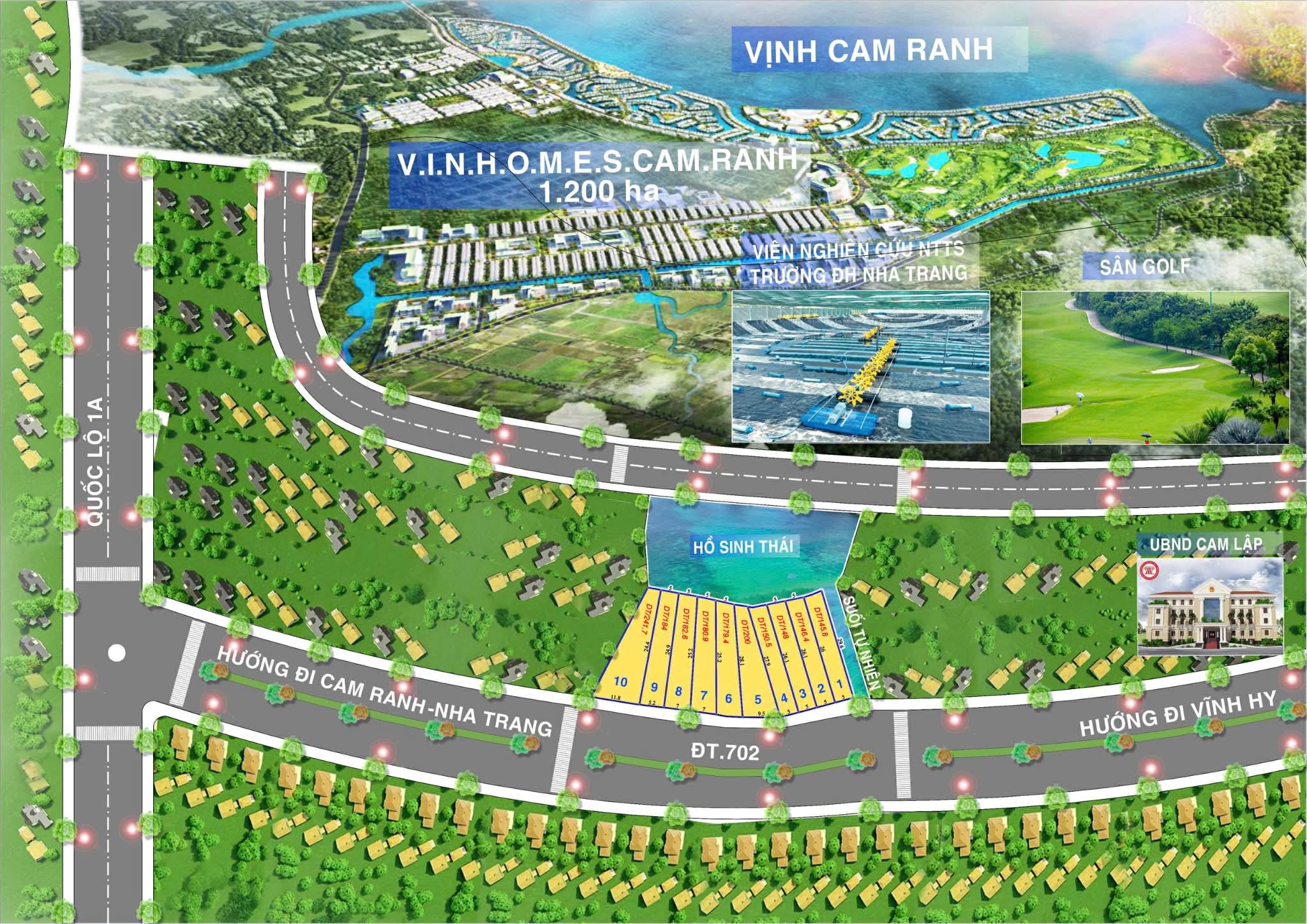 Cần bán Đất đường Quốc lộ 1A, Xã Cam Lập, Diện tích 200m², Giá 1.2 Tỷ 3