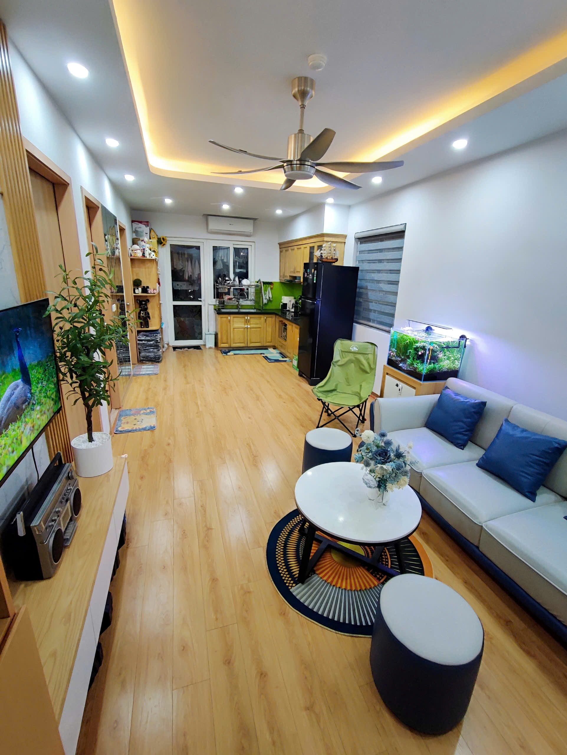 Bán gấp căn góc 66,5m² 2pn 2wc full đồ Chung cư Thanh Hà 2