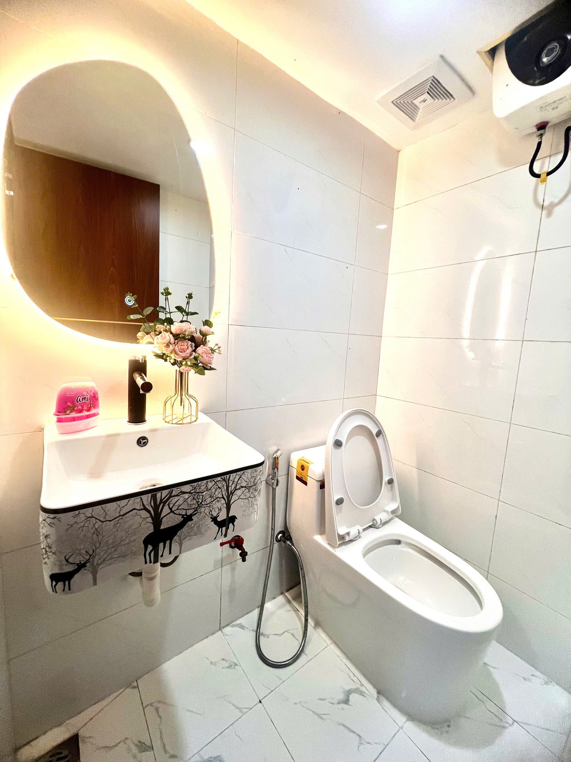 CHỈ 320 TRIỆU/M BÁN NHÀ HOÀNG HOA THÁM 31M 5 TẦNG THANG MÁY Ở LUÔN TRƯỚC TẾT GIÁ 9.95 TỶ 0878168006 5