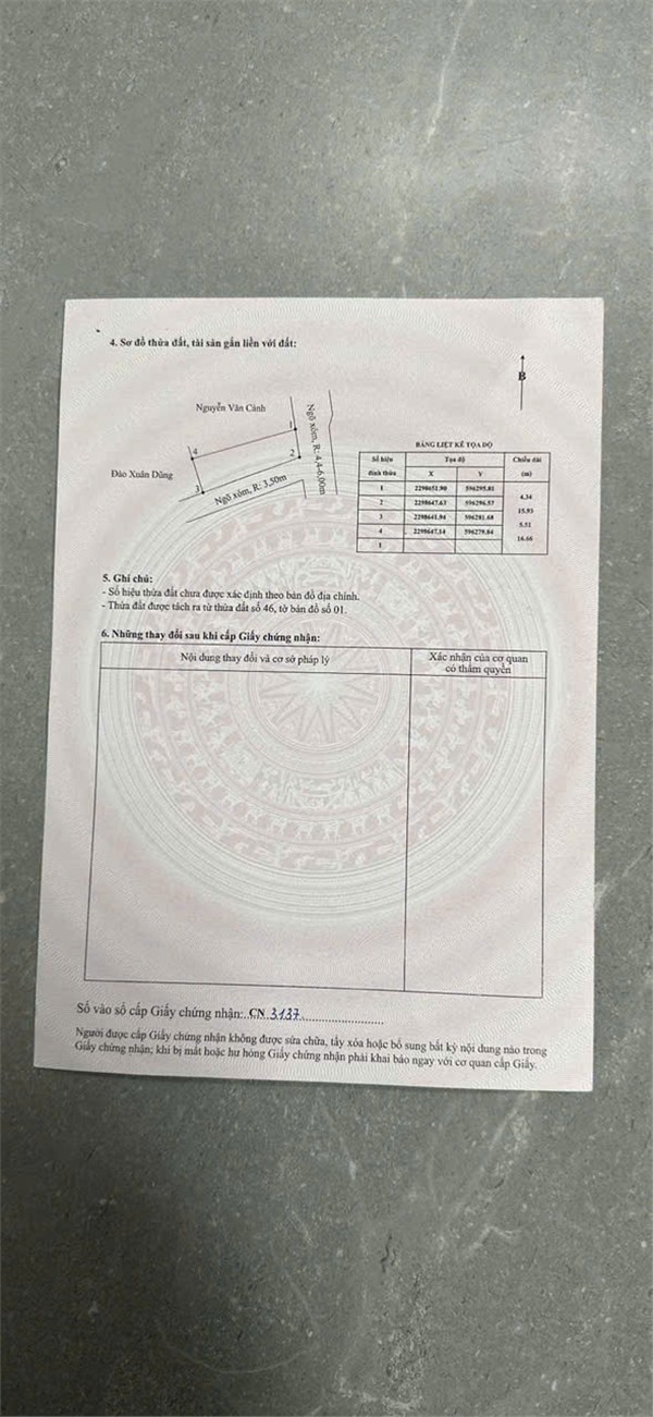 LÔ GÓC LẠNG CÔN – NỞ HẬU – GIÁ HIẾM CHỈ 1,6X TỶ  ZALO 0567 222 555