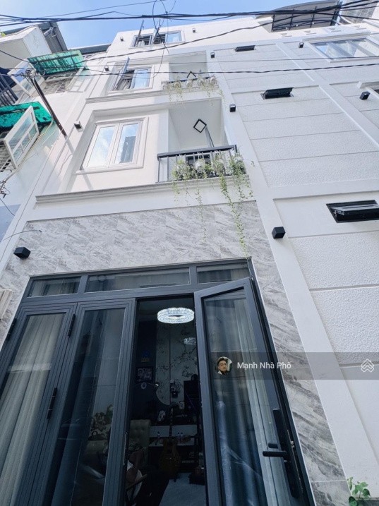 BÁN NHÀ HOÀNG HOA THÁM P5 PHÚ NHUẬN 4 TẦNG FULL NT 5PN 36m² 6.5T TL