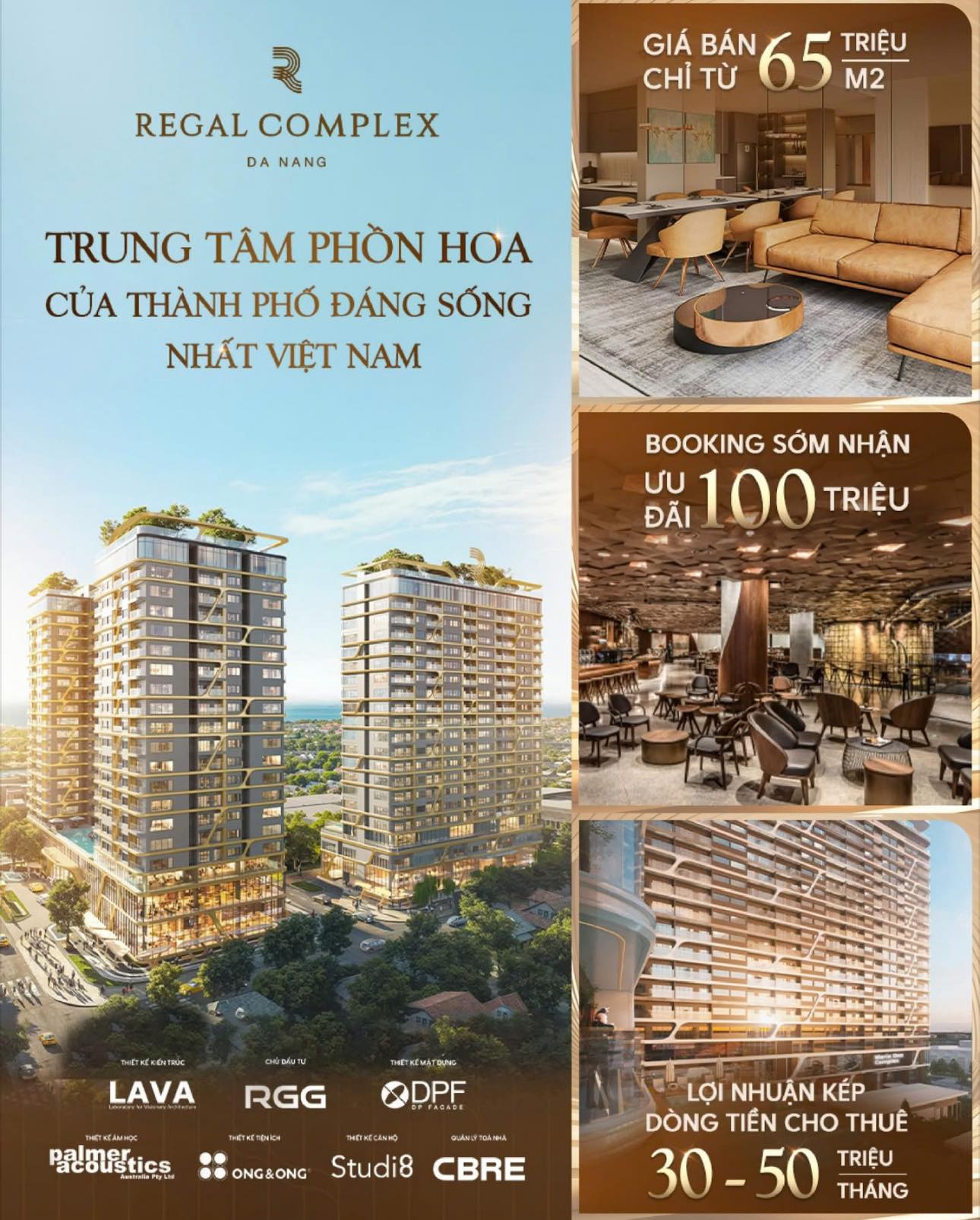 Mở bán căn hộ 6 sao toà Mira - Dự án Regal Complex Đà Nẵng 2