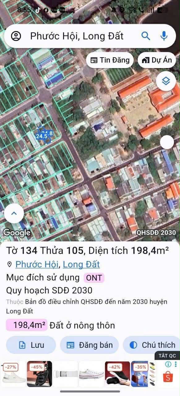 Cần bán Đất đường Võ Văn Kiệt, Xã Lộc An, Diện tích 198m², Giá 1.2 Tỷ 4