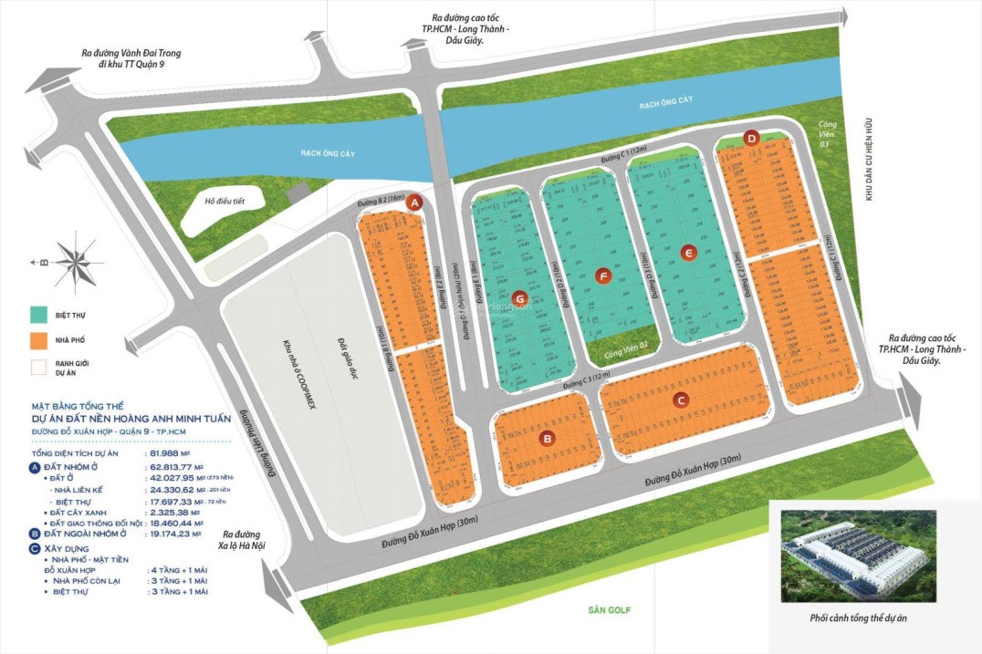 Bán nhanh lô đất hàng hiếm đường Đỗ Xuân Hợp, đối diện The Global City vị trí đẹp giá bán 136tr/m2