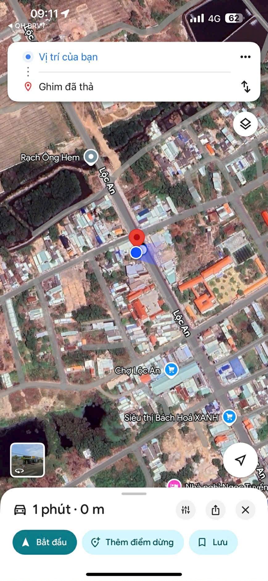 Cần bán Đất đường Võ Văn Kiệt, Xã Lộc An, Diện tích 120m², Giá 1.4 Tỷ 2