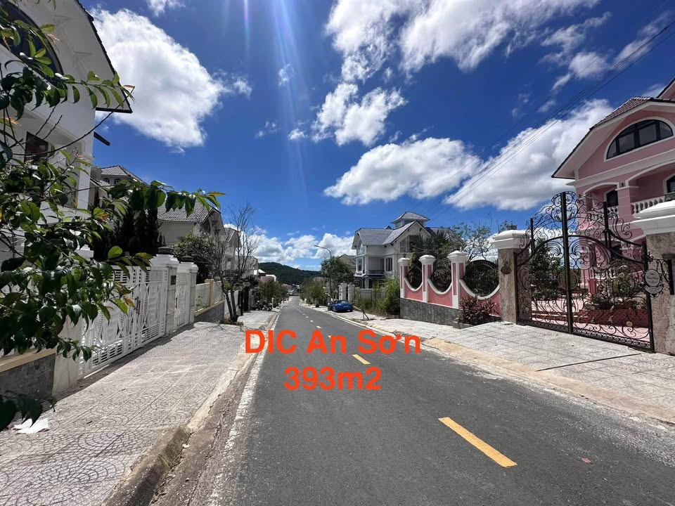 CẦN BÁN ĐẤT BIỆT THỰ ĐẸP KHU DIC AN SƠN, ĐÀ LẠT 393M2
