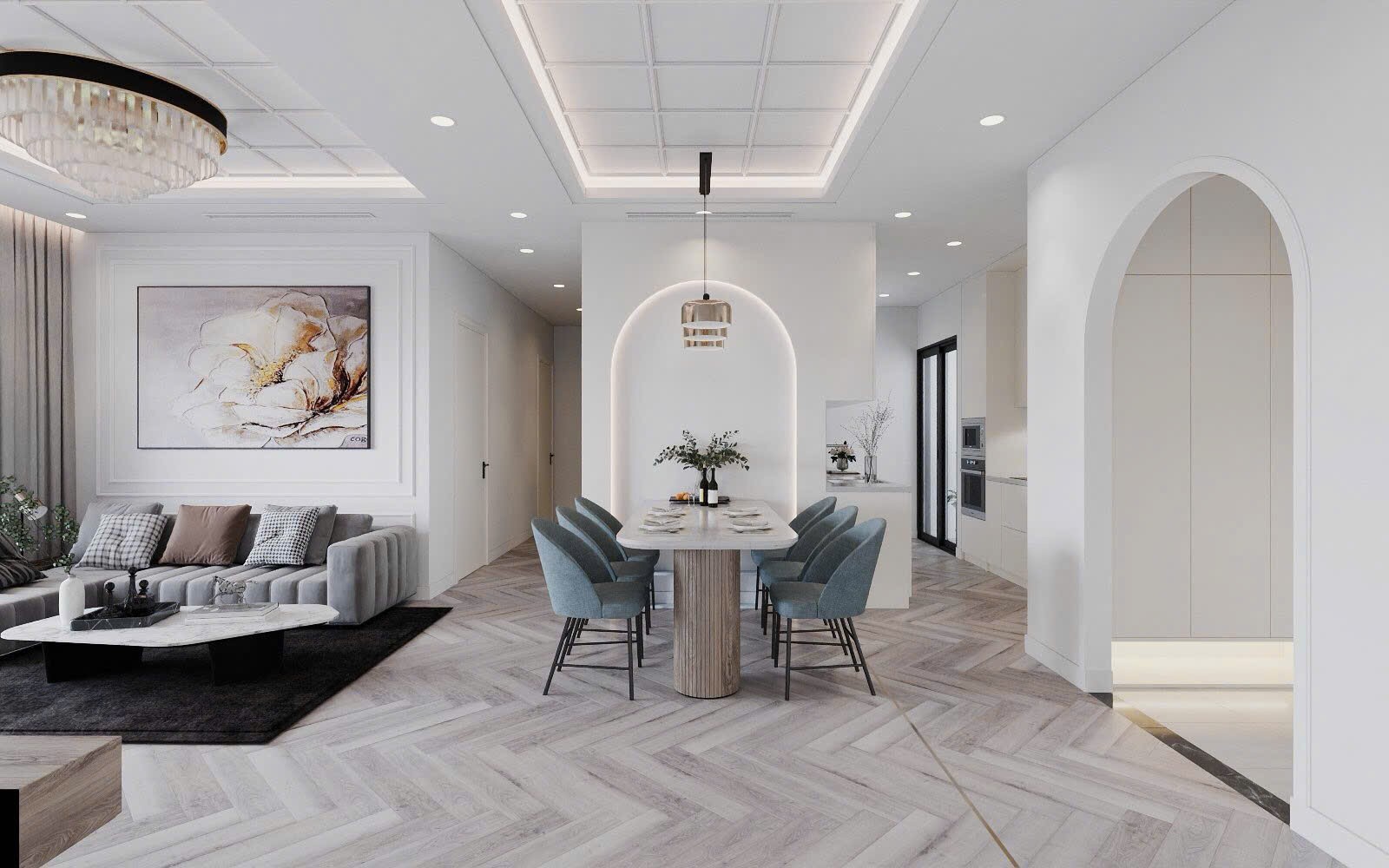 Bán căn hộ 3PN-95m2 Vinhomes D'Capitale, view hồ giá 11.x tỷ 3