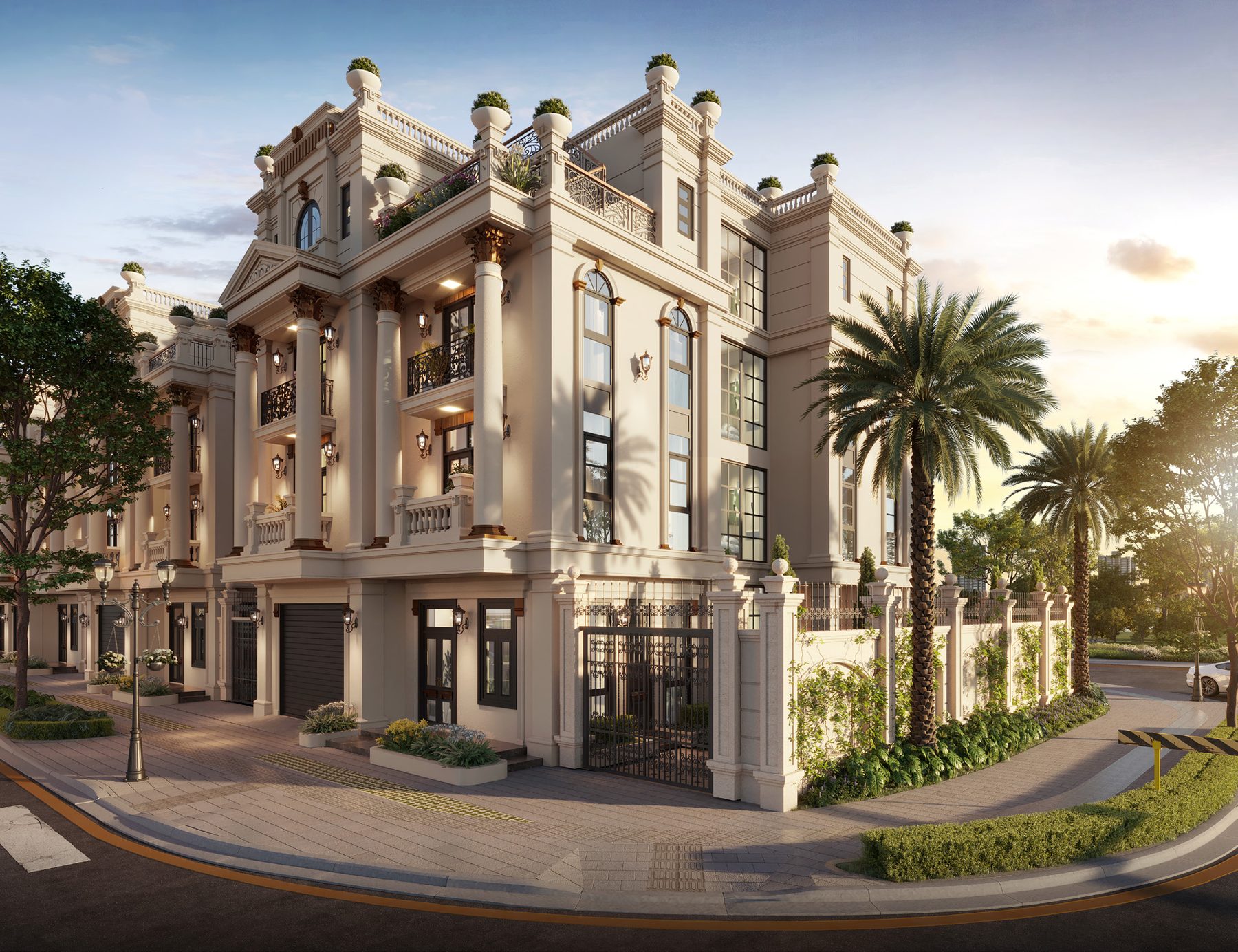 Dinh thự Long Biên Golf Villas - Diện tích từ 218m - 545m2, 2 mặt tiền 15m, chân cầu Trần Hưng Đạo 2