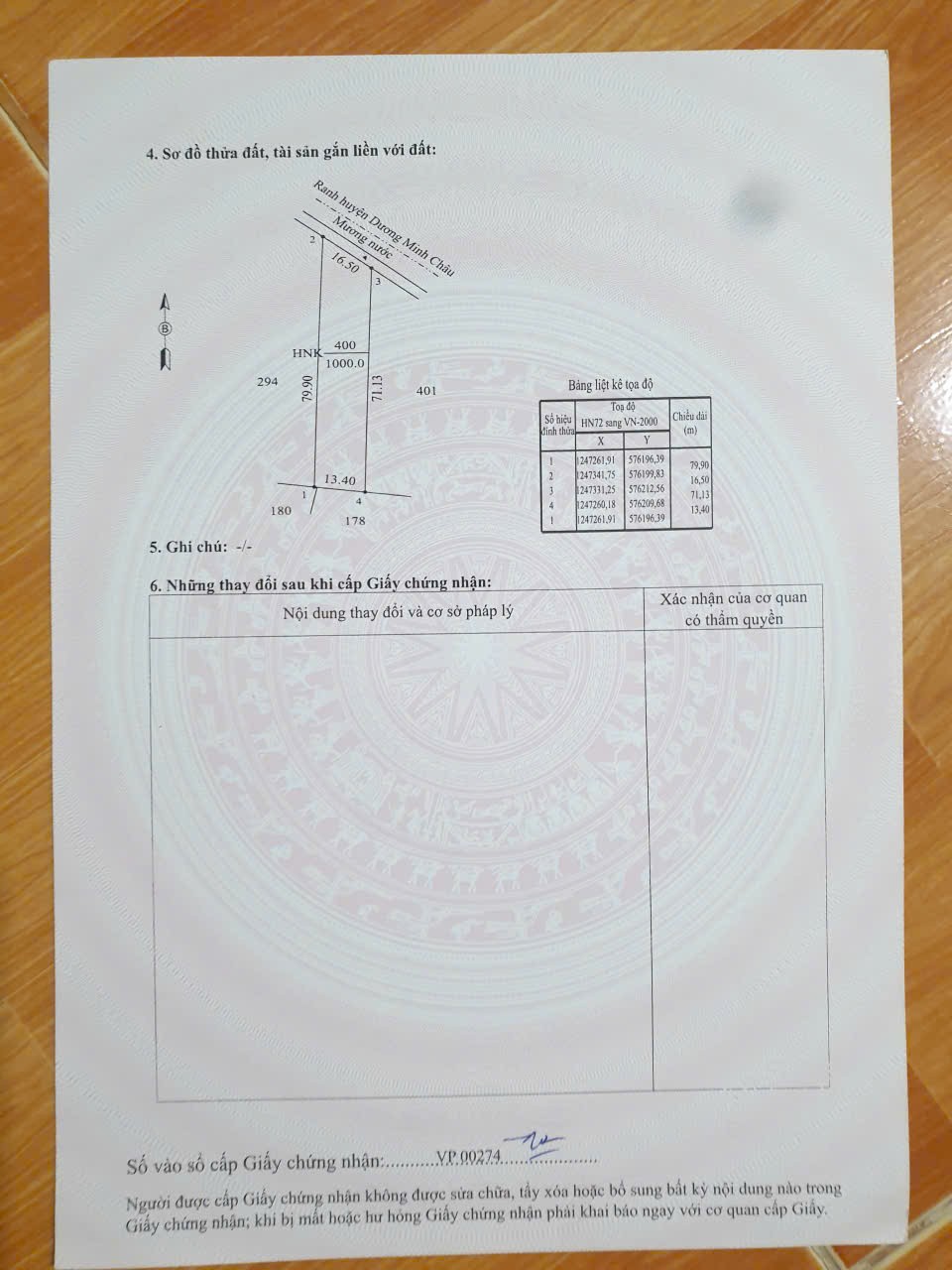 Cần Bán 2 Công Đất Chính Chủ Tại Trường Xuân, Xã Trường Hòa,  Hòa Thành, Tây Ninh 3