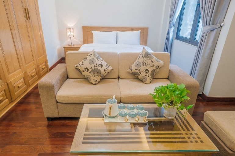 Cho thuê Căn hộ chung cư đường Kim Mã, Phường Ngọc Khánh, Diện tích 40m², Giá 14.3 Triệu/tháng 4