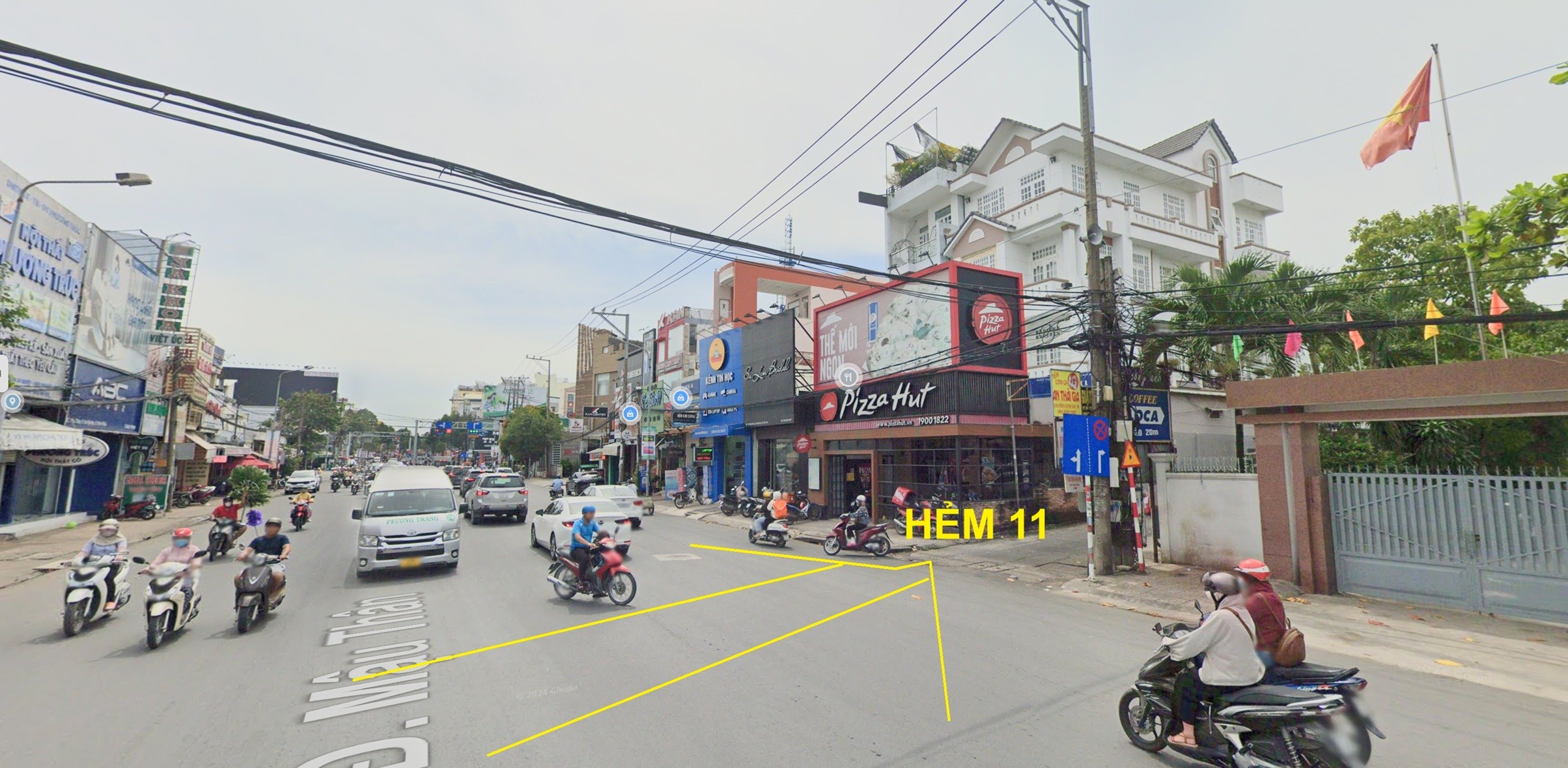 Bán nhà hẻm 11/5 đường Mậu Thân, phường Xuân Khánh, quận Ninh Kiều, Cần Thơ, 574.2m2 x 3 tầng, 2