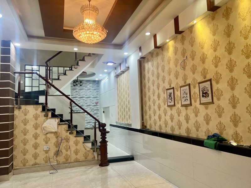 Bán nhà 4 tầng, 4 PN, 4 WC, 52m2 tại Hiệp Bình Chánh,Thủ Đức, giá 6,6 tỷ, Sổ Hồng, đường Số 50. LH 2