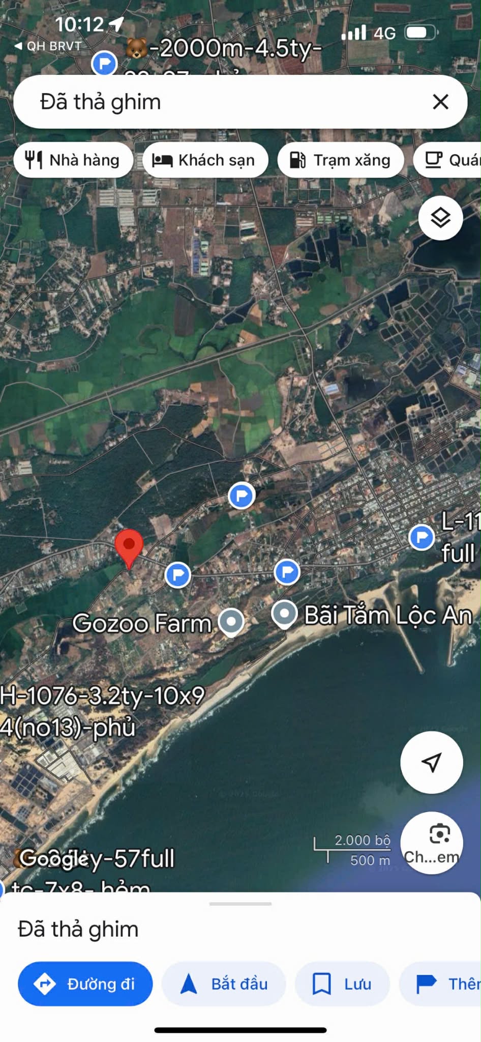 Cần bán Đất đường Võ Văn Kiệt, Xã Phước Hội, Diện tích 423m², Giá Thương lượng 6