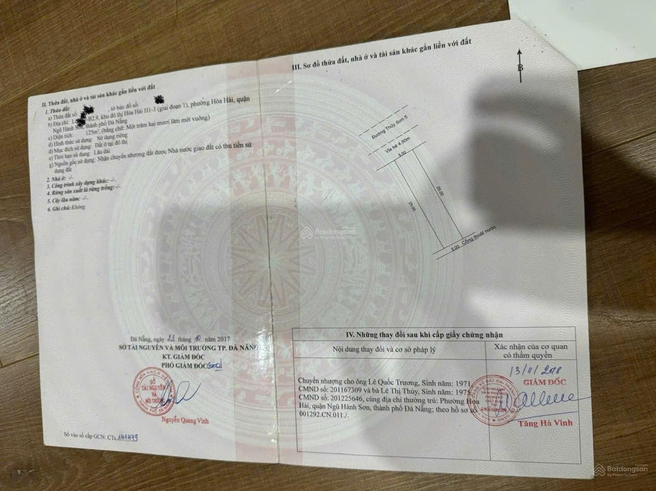 Cần bán Đất Phường Khuê Mỹ, Ngũ Hành Sơn, Diện tích 125m², Giá 8.55 Tỷ