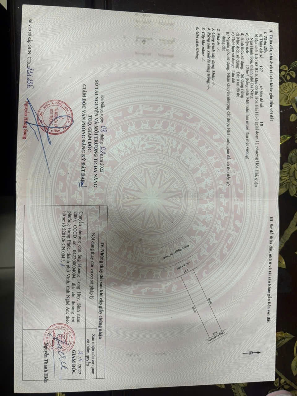 125m2/ 8,5tỷ Đất  Nguyễn Cơ Thạch, Khuê Mỹ, NHSơn, Đ Nẵng, Sát Biển Sơn Thủy