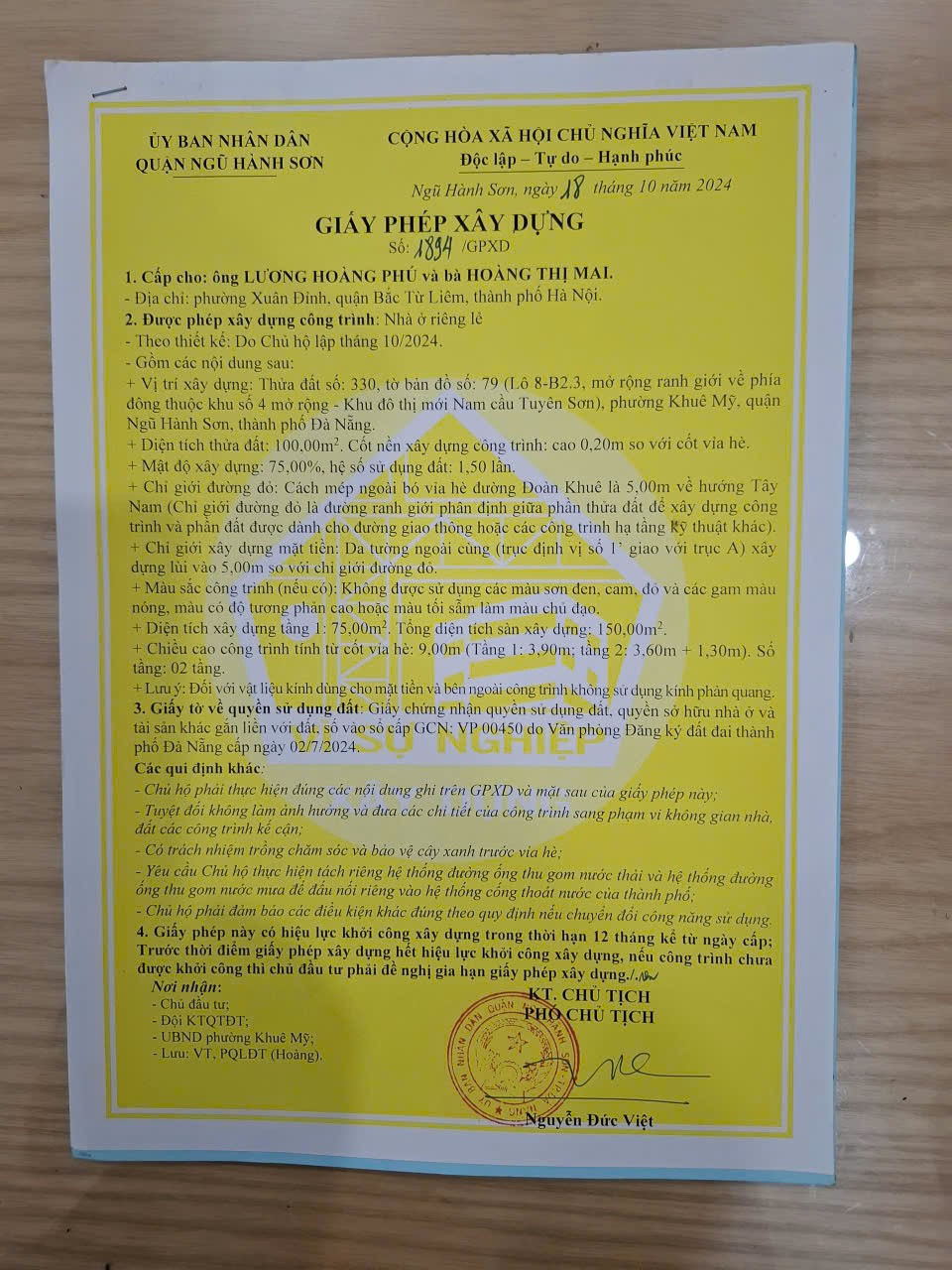 100m2/ 9,5  tỷ, Đất đường  ĐOÀN KHUÊ, NHSơn, Đ Nẵng,sát  600 GIƯỜNG 4