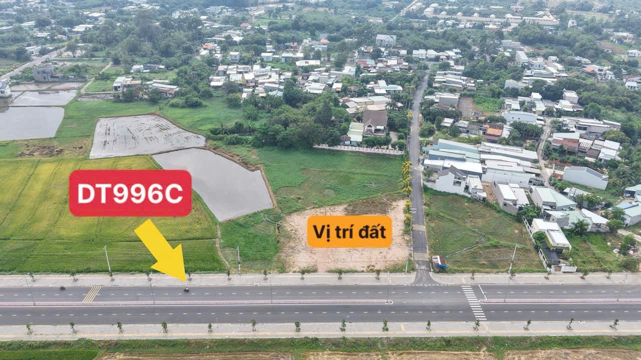 ĐẤT THỔ CƯ MẶT TIỀN TL44B NGAY UBND XÃ LONG ĐIỀN 2