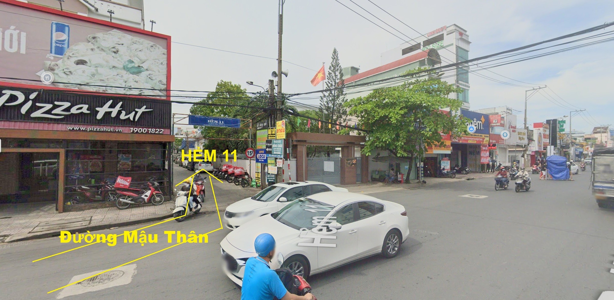 Bán nhà hẻm 11/5 đường Mậu Thân, phường Xuân Khánh, quận Ninh Kiều, Cần Thơ, 574.2m2 x 3 tầng, 3