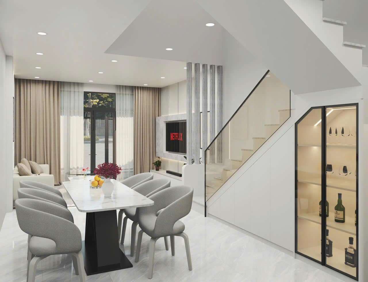 Nhà đẹp 2 tầng 2 mặt tiền hẻm ô tô Hải Đức – Full nội thất – Giá 4,5 tỷ 3