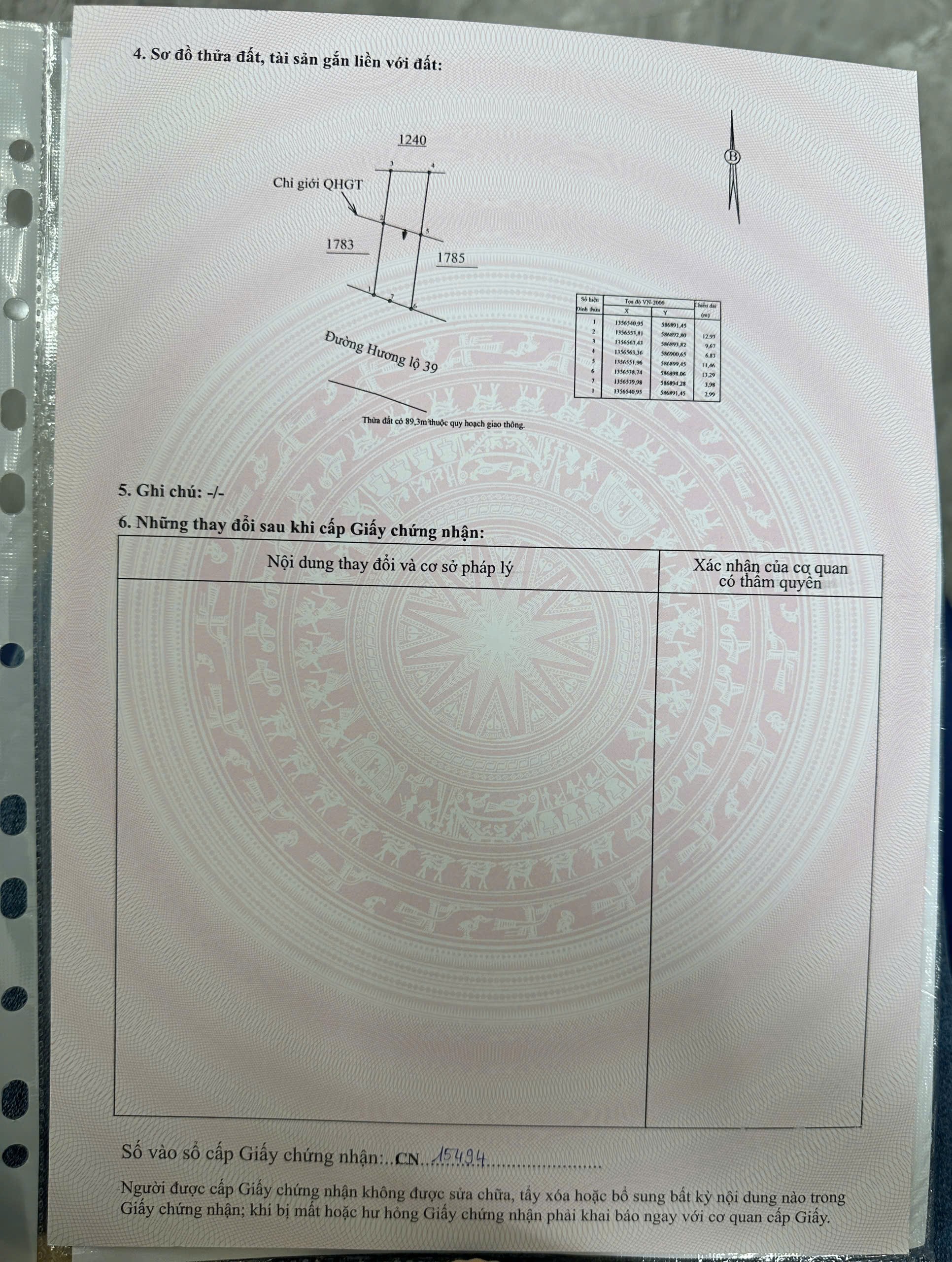 Bán đất mặt tiền Hương Lộ 39 - Diên Phước gần cây xăng Chắn Giã 5