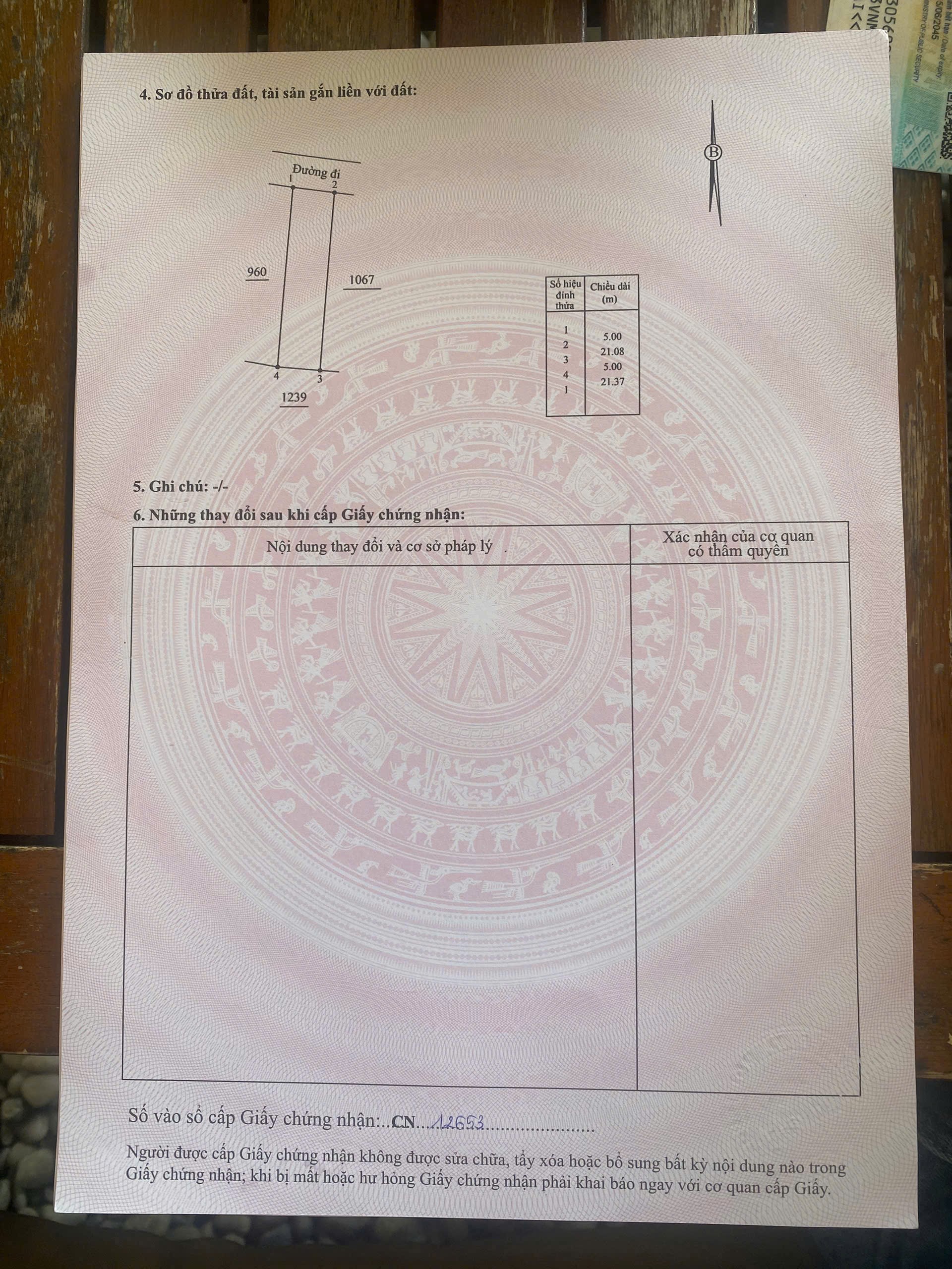 Bán đất Diên Sơn full thổ cư giá rẻ xây nhà an cư - đất cao ráo không ngập lụt 6