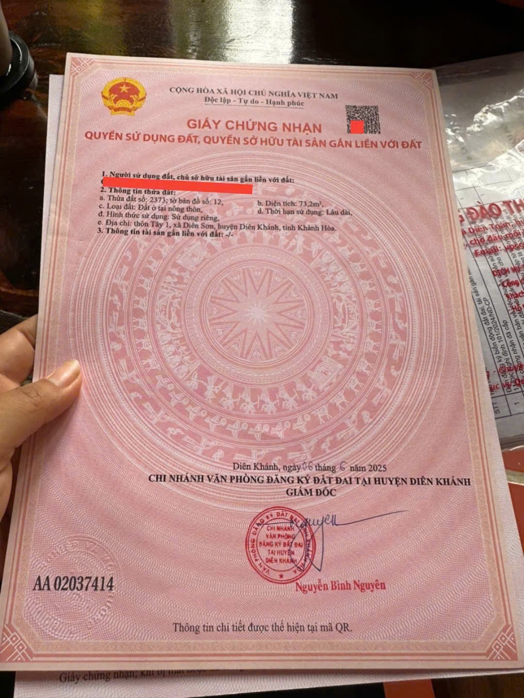 Bán đất Diên Sơn mặt tiền đường nhựa Gò Độ thuận tiện kinh doanh buôn bán nhỏ 6