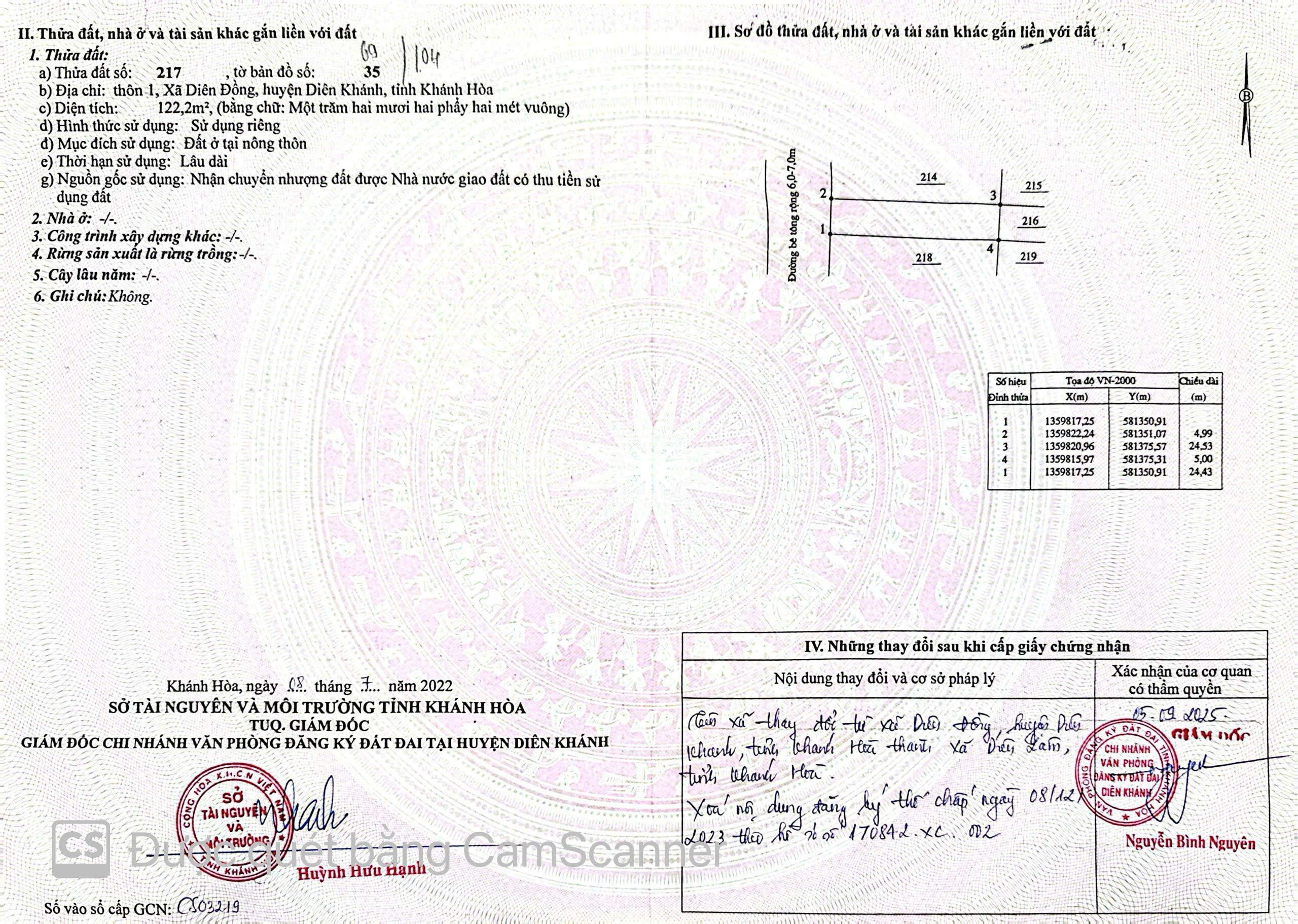 Bán đất Diên Đồng full thổ cư ngay trung tâm khu dân cư thôn 1 - cao ráo không ngập lụt 4