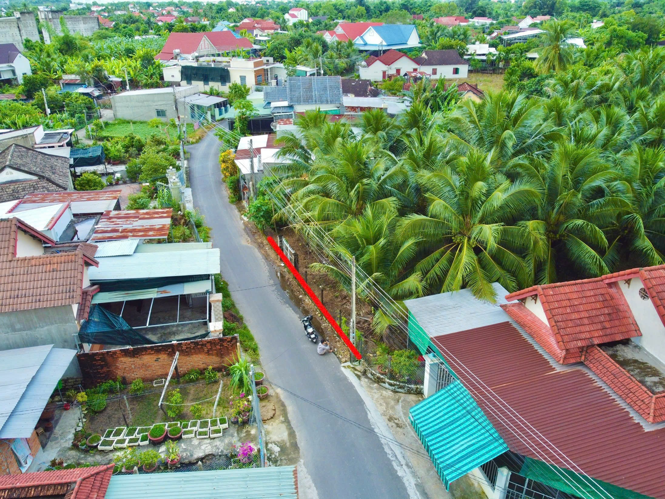 Bán đất Diên Hoà thôn Quang Thạnh mặt đường nhựa rộng 6m thông thoáng 4