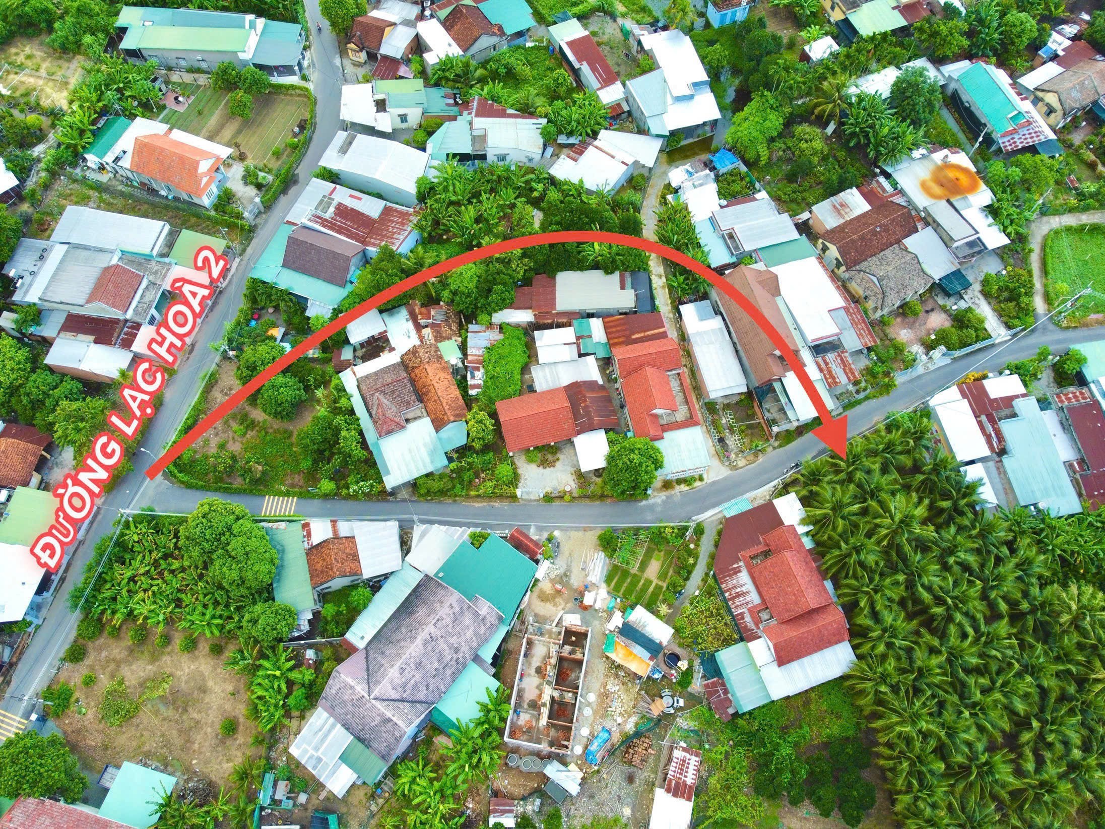 Bán đất Diên Hoà thôn Quang Thạnh mặt đường nhựa rộng 6m thông thoáng 8